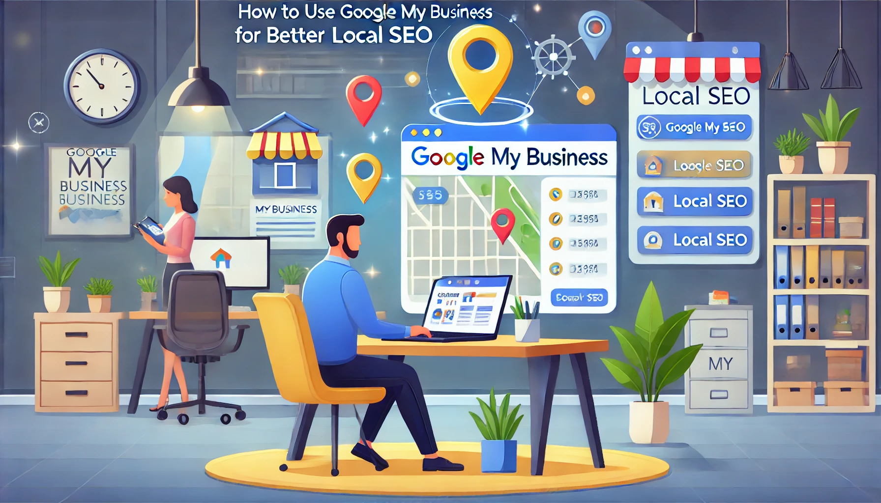 Bien utiliser google my business pour être bien référencer localement