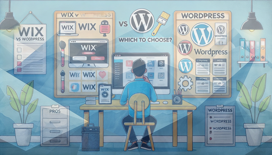 Que choisir entre wix et wordpress ?